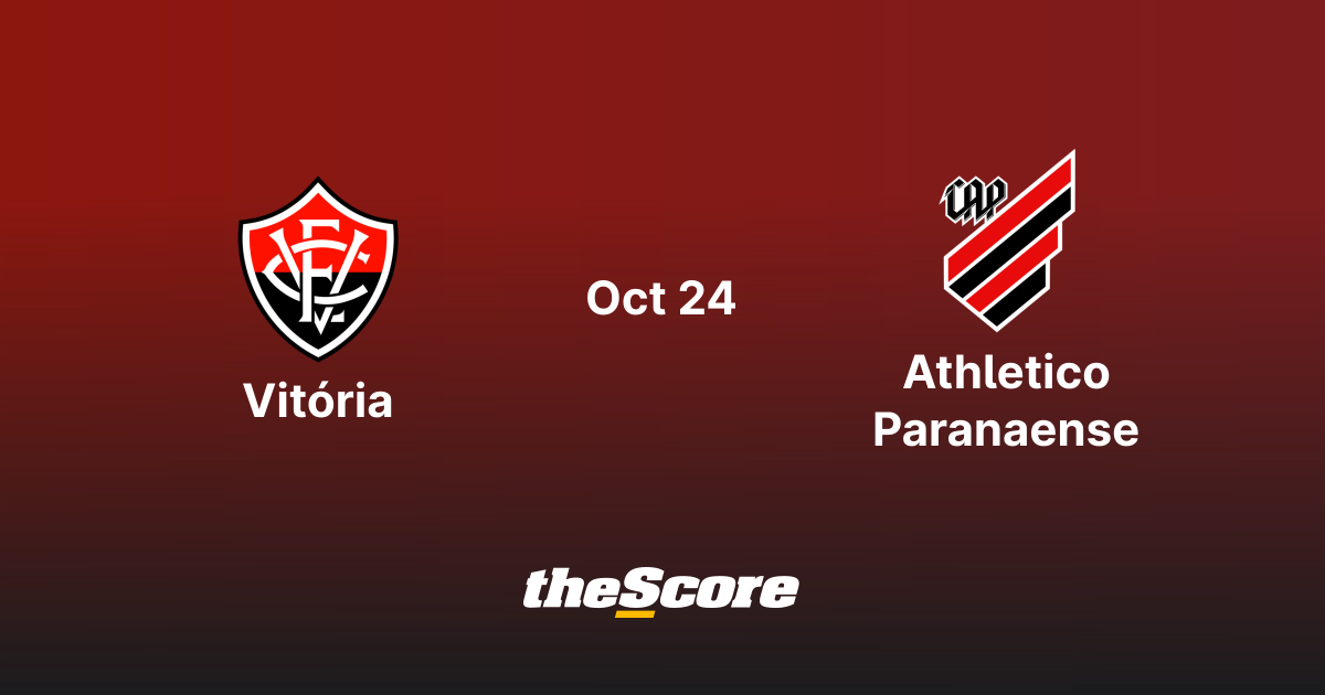 EC Vitória vs Club Athletico Paranaense | October 24, 2026 | Serie A ...
