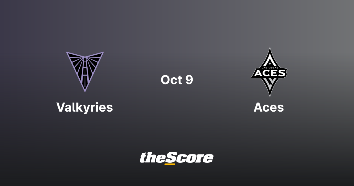 Golden State Valkyries vs Las Vegas Aces | October 10, 2026 | WNBA ...
